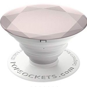 Rose Gold Metallic Diamond POPSOCKET